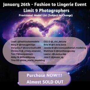 January Fashion to Lingerie Event 01-26-25